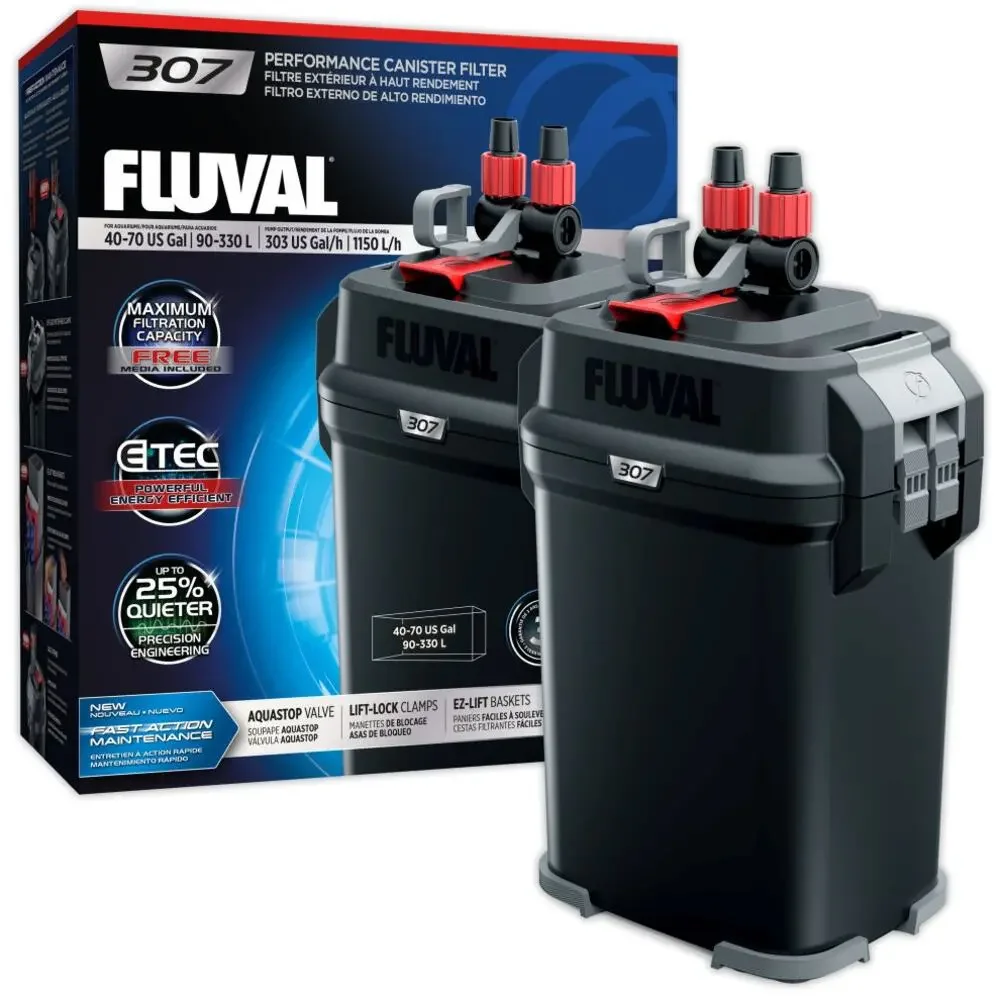 NWT Fluval 307 External Canister Filter for Aquariums